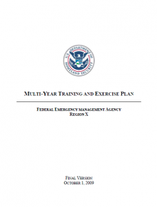 FEMA Region X Multi-year Training and Exercise Plan 2010-2014 | Public ...