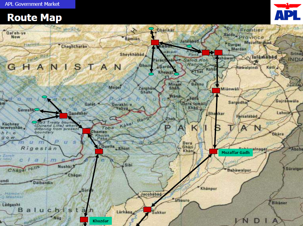 Afghanistan Northern Distribution Network “The New Silk Road” Public