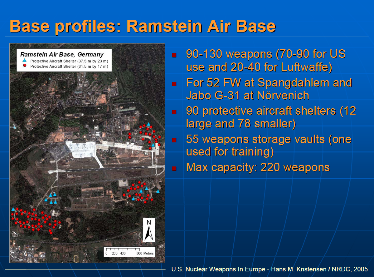 U.S. Nuclear Weapons In Europe | Public Intelligence