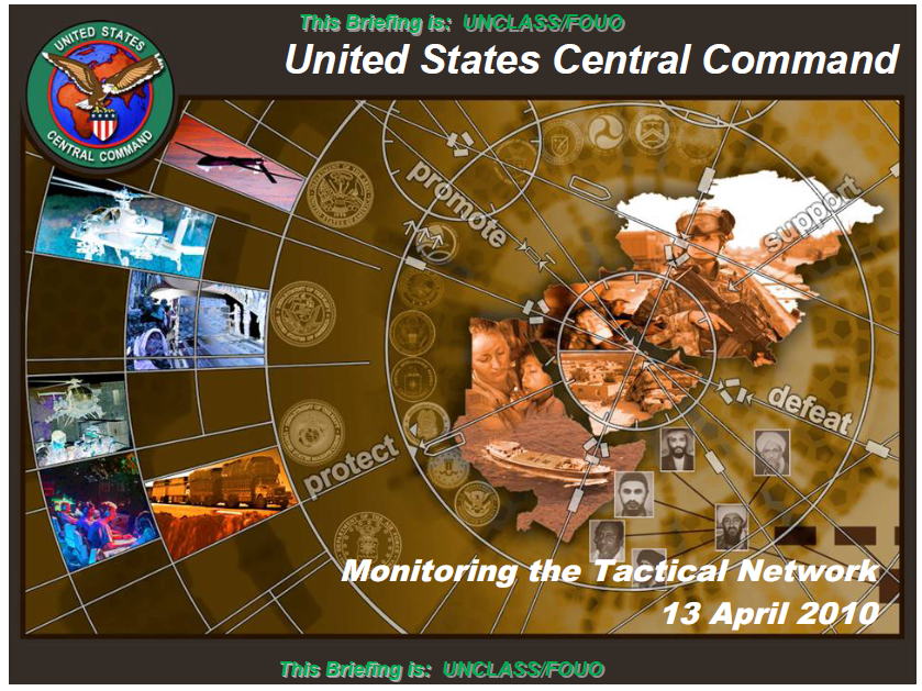 U S Central Command Monitoring The Tactical Network Public CENTCOMnetops0
