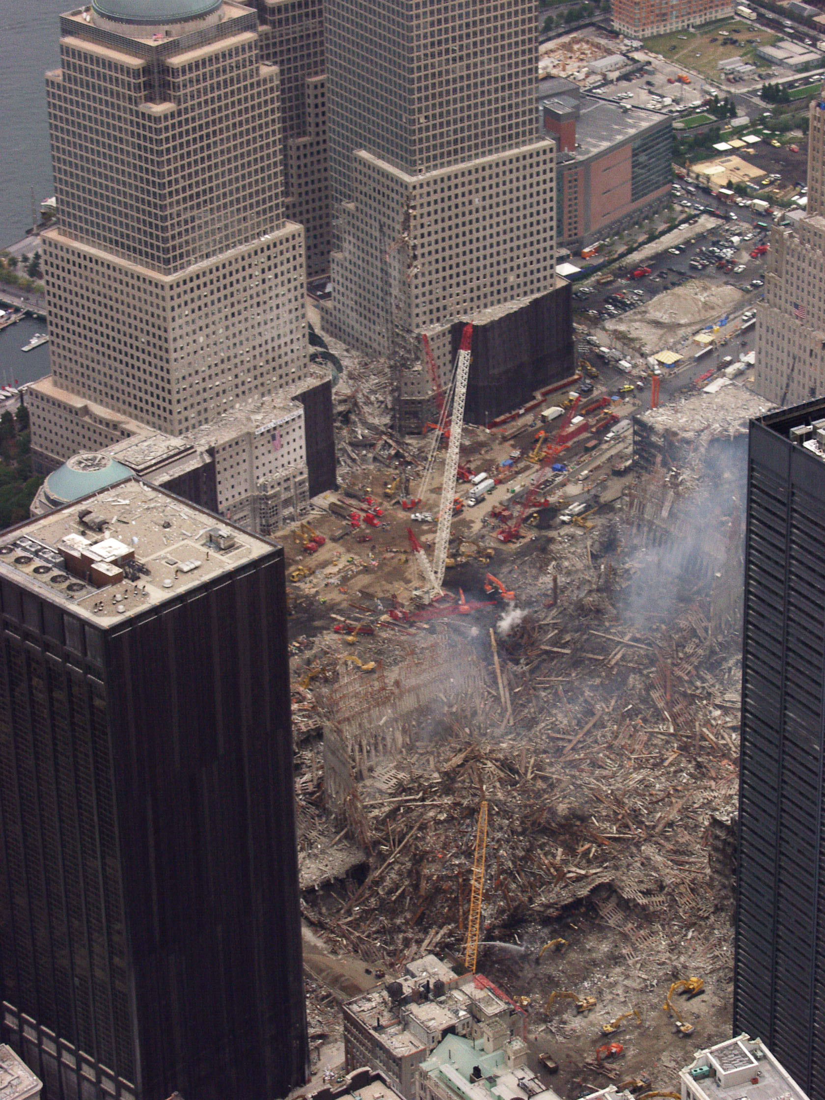 9/11 Ground Zero High-Resolution Aerial Photos | Public Intelligence