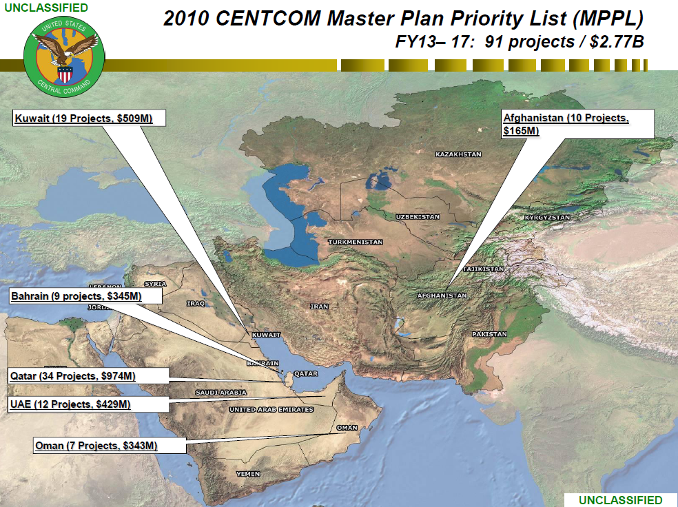 CENTCOM Engineering Contingency Construction Overview August 2010 ...