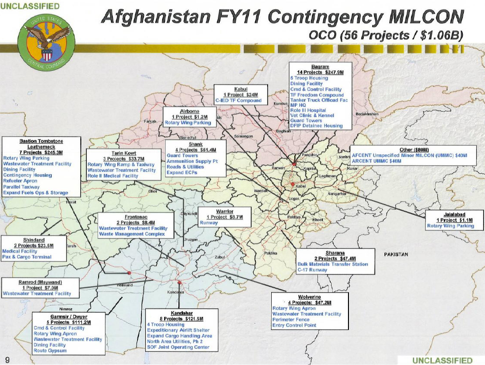 CENTCOM Engineering Contingency Construction Overview August 2010 ...