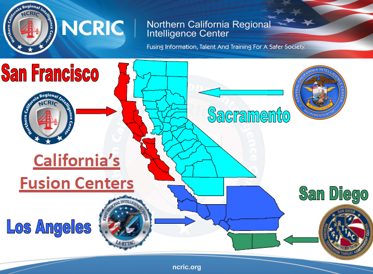 Northern California Regional Intelligence Center (NCRIC) Overview Presentation Public Intelligence