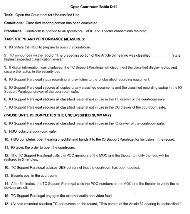 Bradley manning article 32 hearing script public intelligence