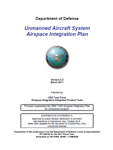 DoD Unmanned Aircraft System (UAS) Airspace Integration Plan | Public ...