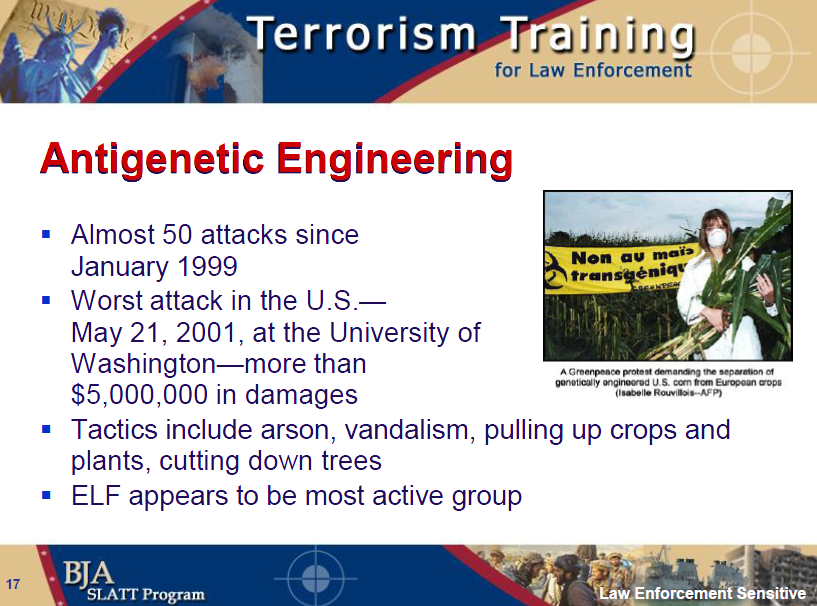 (U//LES) State and Local Anti-Terrorism Training (SLATT) Program ...