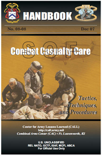 (U//FOUO) U.S. Army Special Operations Forces Combat Casualty Care ...