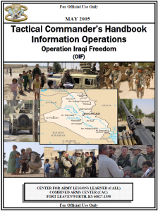 (U//FOUO) U.S. Army Operation Iraqi Freedom Information Operations ...