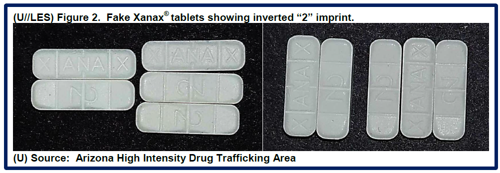 U//LES) DEA Bulletin: Fake Xanax Tablets Containing Cyclopropylfentanyl, Me...